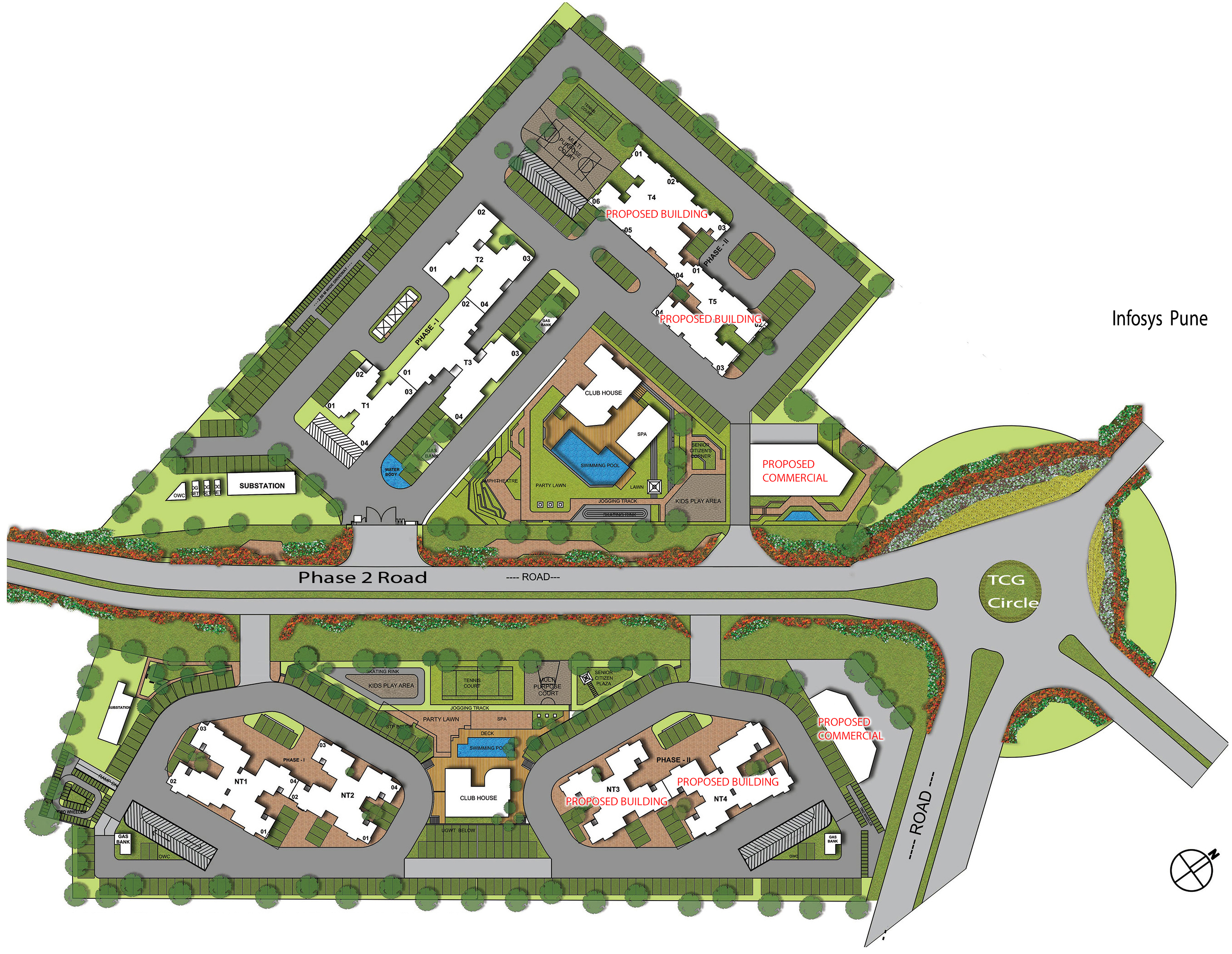 Crown Greens Master Plan